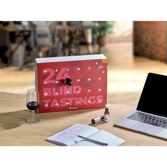 Calendrier de l'avent Vins Mystères 2025 - Vin Rouge & Blanc