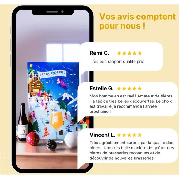 Calendrier de l'avent 2025 Bière Artisanale Find A Bottle