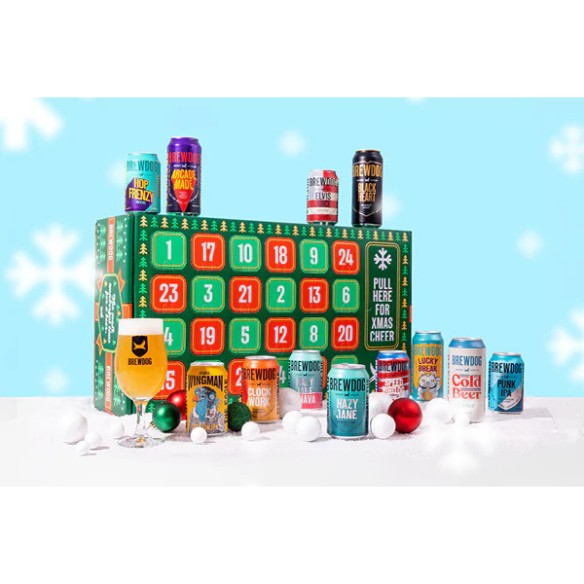 Calendrier de l'avent 2025 Brewdog - 24 Bières Tendances