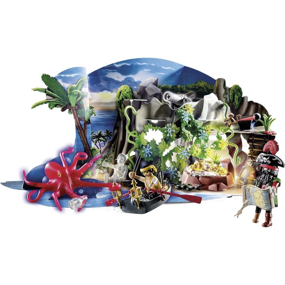 Calendrier de l'avent 2025 Playmobil Pirates - Jouet - Enfant