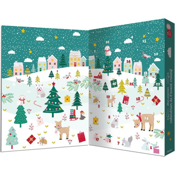 Mon Calendrier de l'avent 2025 - Accessoires Diy pour Enfant