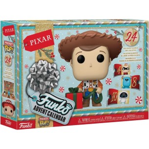 Calendrier de l'avent Funko Pop Pixar 2025 : 24 Figurines