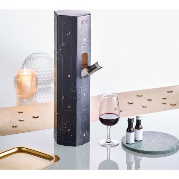 Calendrier de l'avent 2025 Vin Bio - Vins Rouge; Blanc; Rosé