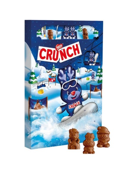 Calendrier de l'avent Crunch 2025 - 24 Chocolats Figurines
