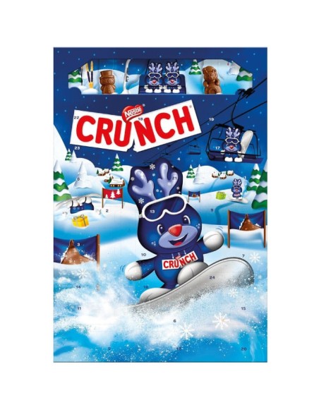 Calendrier de l'avent Crunch 2025 - 24 Chocolats Figurines