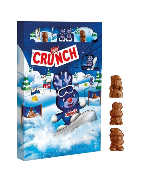Calendrier de l'avent Crunch 2025 - 24 Chocolats Figurines