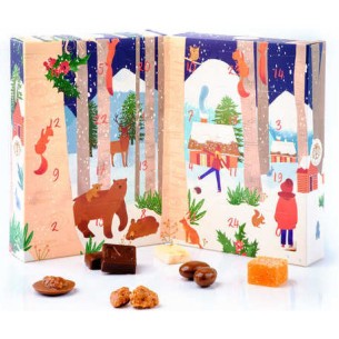 Calendrier de l'avent Mazet 2025 - Amande Et Bonbon Chocolat