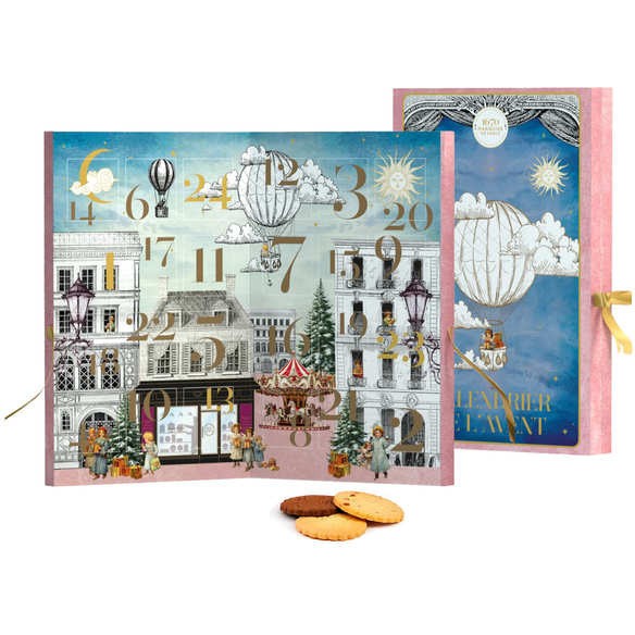 Calendrier de l'avent La Sablésienne 2025 - 24 Biscuits