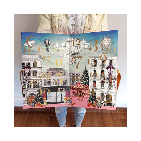 Calendrier de l'avent La Sablésienne 2025 - 24 Biscuits