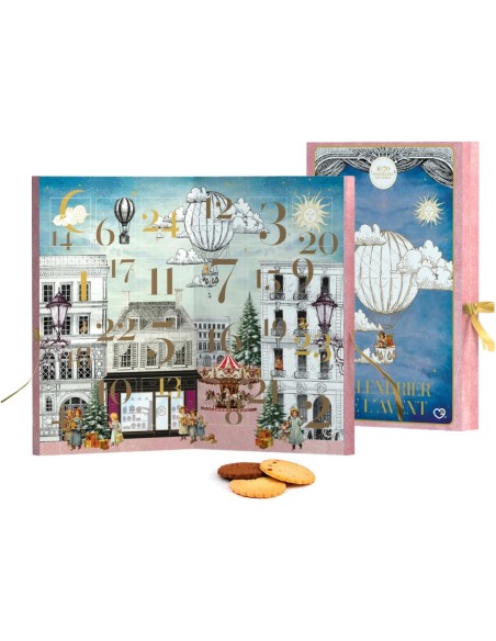 Calendrier de l'avent La Sablésienne 2025 - 24 Biscuits