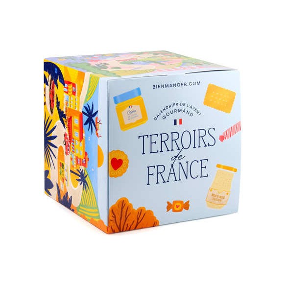 Calendrier de l'avent 2025 Terroirs De France - Gourmand