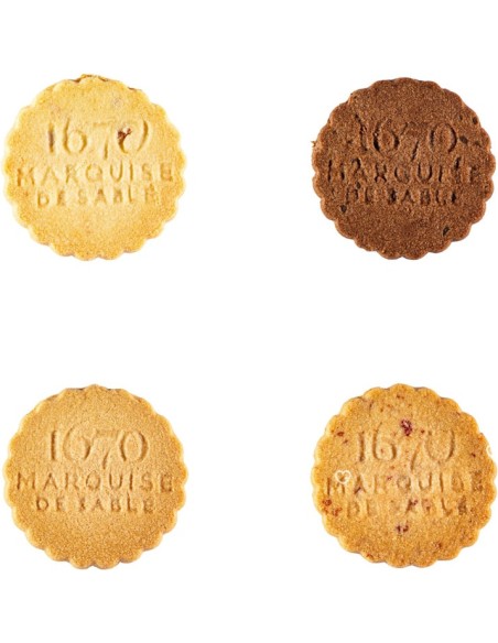 Calendrier de l'avent La Sablésienne 2025 - 24 Biscuits