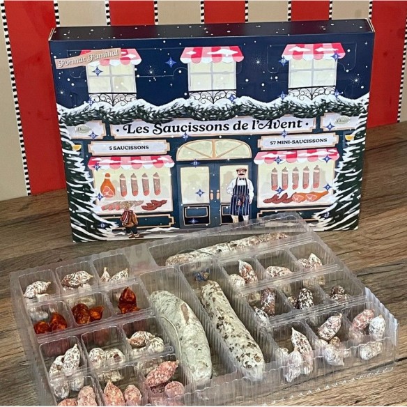 Calendrier de l'avent 2025 Saucissons De L'Avent - 63 Saucissons