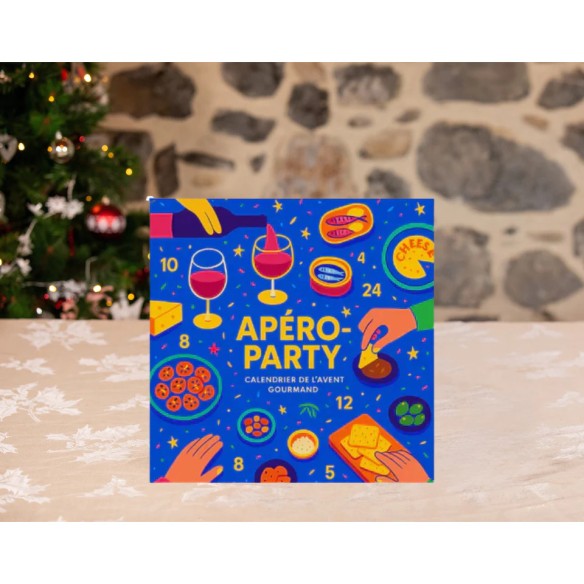 Calendrier de l'avent Apero 2025 : Saucisson, Bière, Terrine