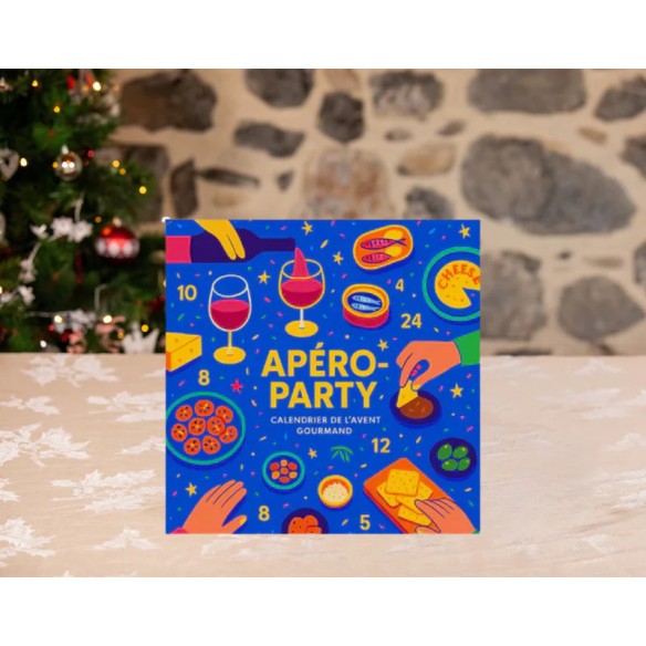 Calendrier de l'avent Apero 2025 : Saucisson, Bière, Terrine