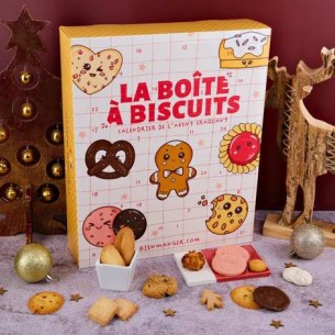 Calendrier de l'avent Biscuits 2025 : 44 Plaisirs Gourmands - Bienmanger 2