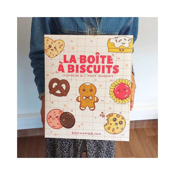 Calendrier de l'avent Biscuits 2025 : 44 Plaisirs Gourmands - Bienmanger