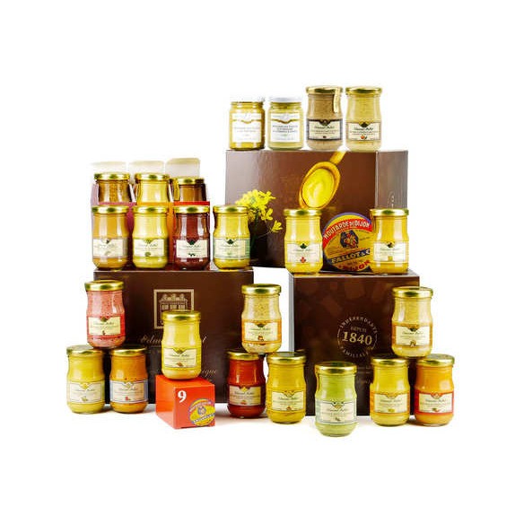 Calendrier de l'avent Moutarde Fallot 2025 - Promo - Bienmanger