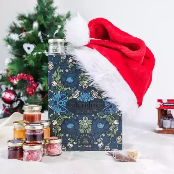 Calendrier de l'avent Miel Les Abeilles De Malescot 2025