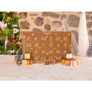 Délicieux Calendrier de l'avent Miel Apisphère 2025