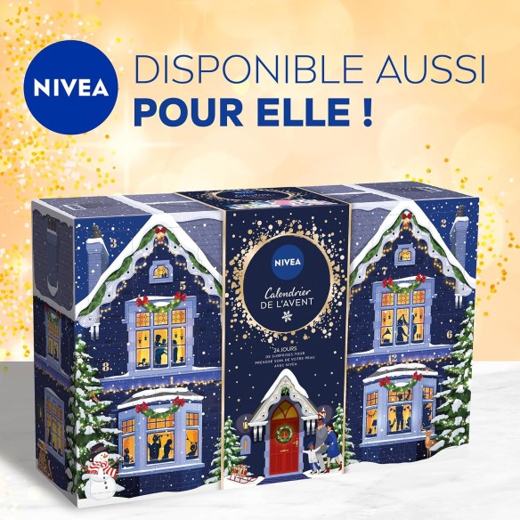 Calendrier de l'avent 2025 Nivea Men - Beauté pour Homme