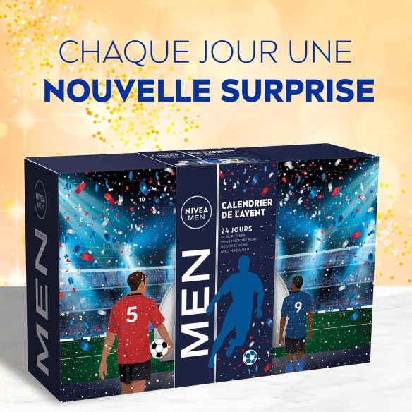 Calendrier de l'avent 2025 Nivea Men - Beauté pour Homme