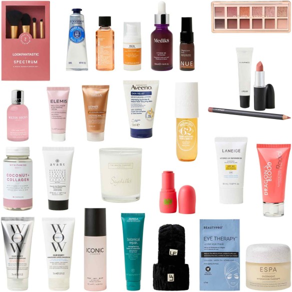 Calendrier de l'avent Lookfantastic Homme 2025 - Beauté