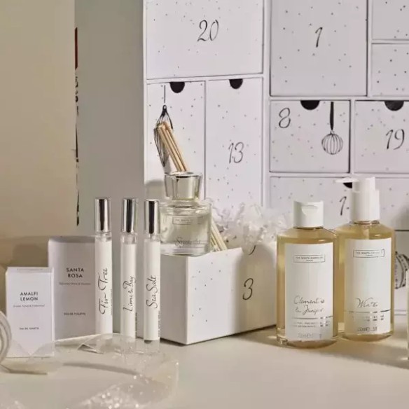 Calendrier de l'avent The White Company 2025 : Luxe & Beauté