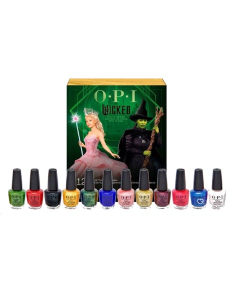Calendrier de l'avent Opi X Wicked 2025 - 12 Vernis Inédits