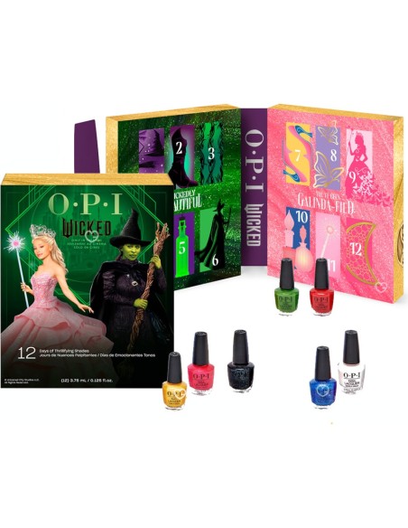 Calendrier de l'avent Opi X Wicked 2025 - 12 Vernis Inédits
