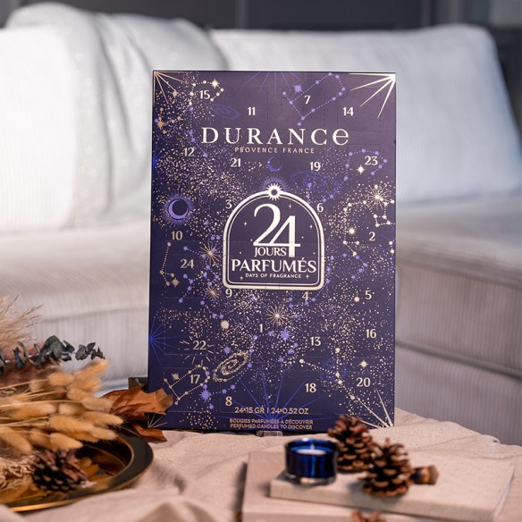 Calendrier de l'avent 2025 Durance - 24 Bougies Parfumées