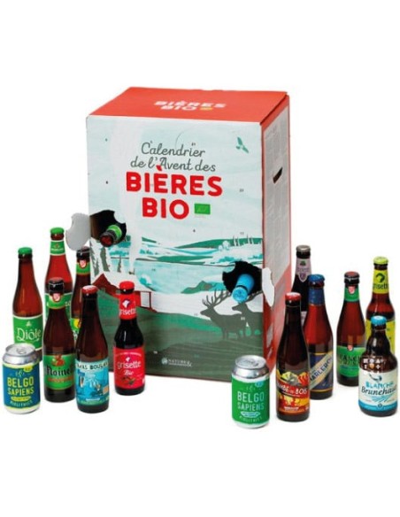 Calendrier de l'avent Bières Bio - Nature & Découvertes 2025 - Nature Et Découvertes