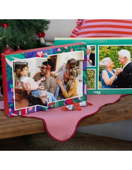 Calendrier de l'avent 2025 Photo Cheerz - 24 Chocolat Kinder