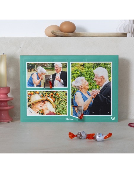 Calendrier de l'avent 2025 Photo Cheerz - 24 Chocolat Kinder