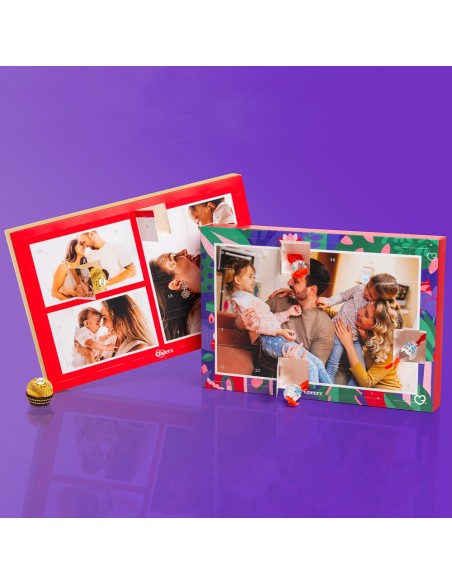 Calendrier de l'avent 2025 Photo Cheerz - 24 Chocolat Kinder