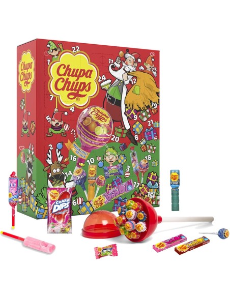 Calendrier de l'avent Chupa Chups Xxl 2025 - Bonbon Sucette