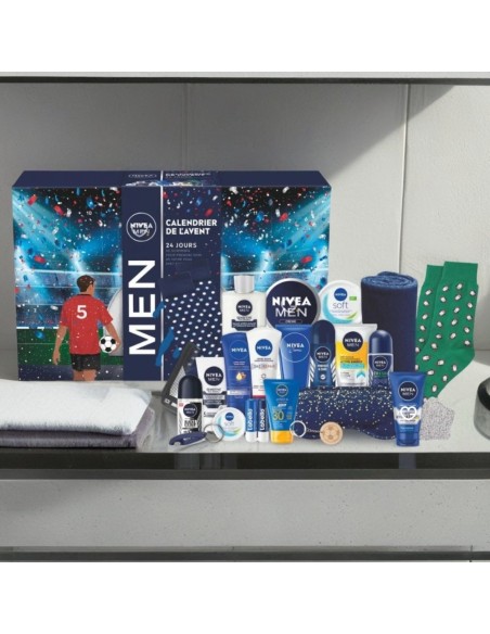 Calendrier de l'avent 2025 Nivea Men - Beauté pour Homme