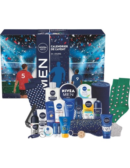 Calendrier de l'avent 2025 Nivea Men - Beauté pour Homme