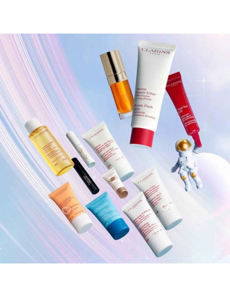 Calendrier de l'avent 2025 Clarins 12 Jours - Promo