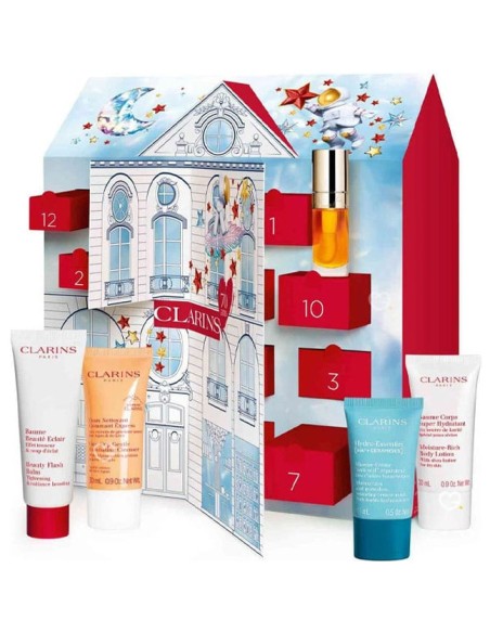 Calendrier de l'avent 2025 Clarins 12 Jours - Promo