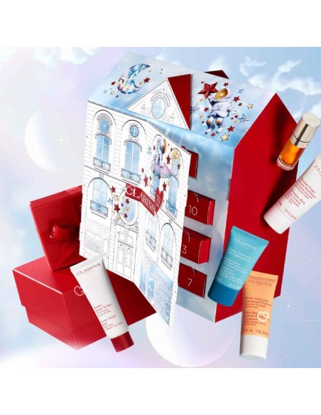 Calendrier de l'avent 2025 Clarins 12 Jours - Promo