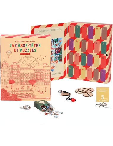 Calendrier de l'avent 2025 Casse-Têtes Nature Et Découvertes