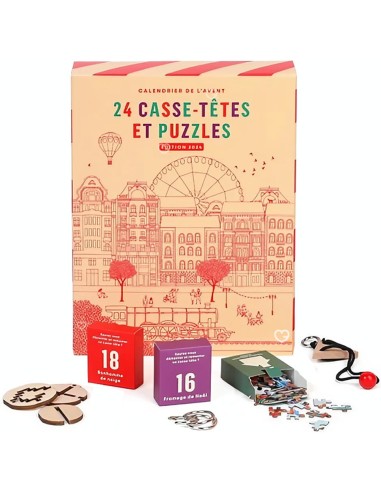 Calendrier de l'avent 2025 Casse-Têtes Nature Et Découvertes