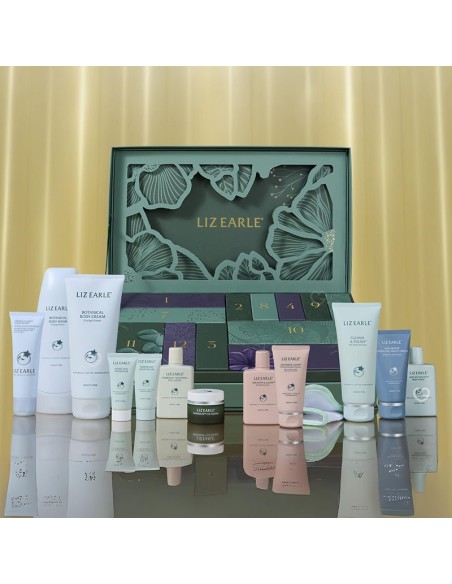 Calendrier de l'avent 2025 Liz Earle - Contenu Beauté +promo