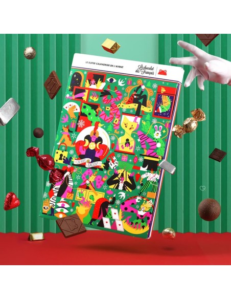 Calendrier de l'avent 2025 Le Chocolat Des Français - Promo - Le Chocolat Des Francais