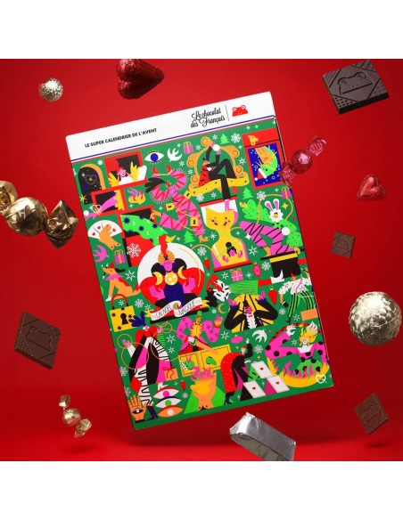 Calendrier de l'avent 2025 Le Chocolat Des Français - Promo - Le Chocolat Des Francais