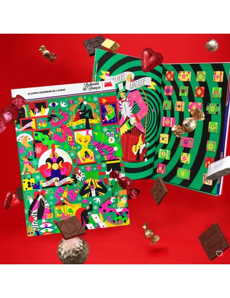 Calendrier de l'avent 2025 Le Chocolat Des Français - Promo - Le Chocolat Des Francais