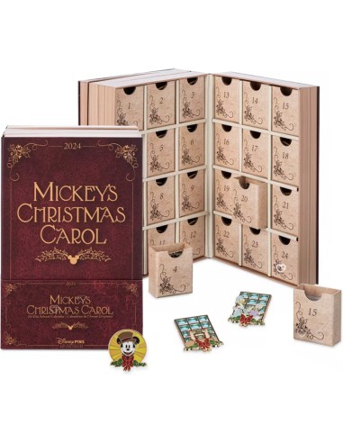 Nouveau ! Calendrier de l'avent Disney Pin's Mystère 2025