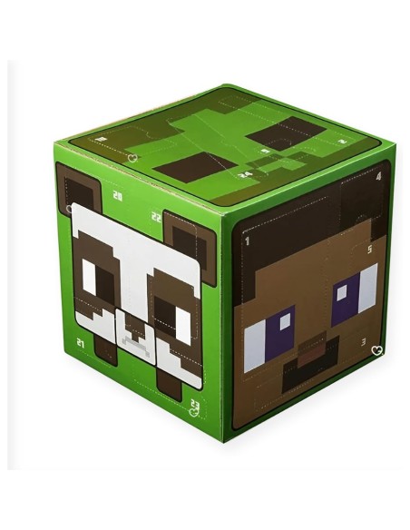 Calendrier de l'avent Minecraft Cube 2025 - +54 Surprises !