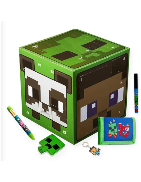 Calendrier de l'avent Minecraft Cube 2025 - +54 Surprises !